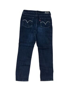 Levi’s Women’s Mid Rise Skinny Jeans W32 L30 Stretch Denim Blue Fit